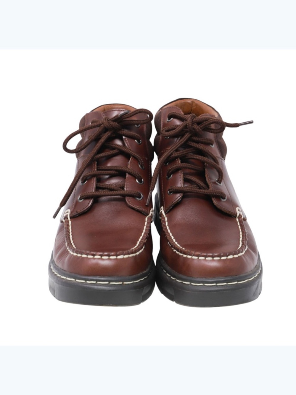 "Maine Woods" W-cove Brown Leather Boots Lace-Up Casual Women’s 9.5